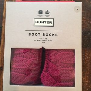 Hunter Original Six-Stitch Cable Boot Socks